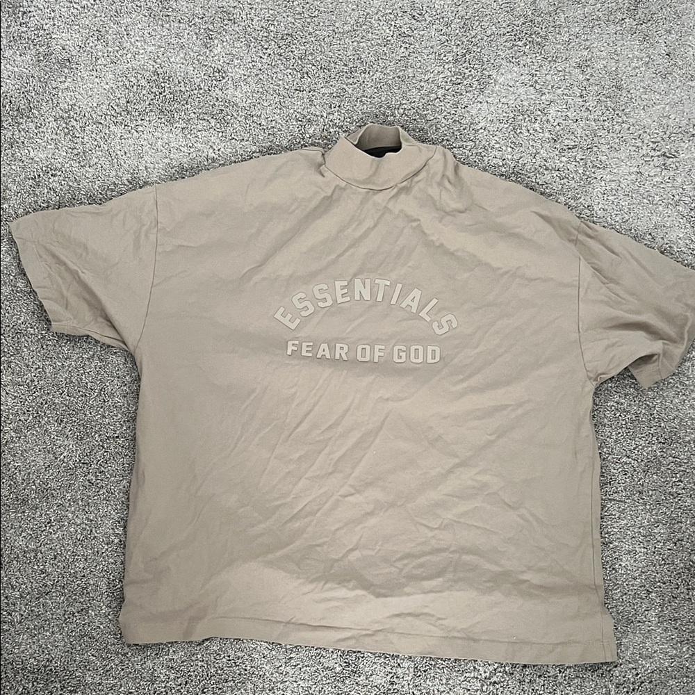 Essentials Short Sleeve Tee - Tan